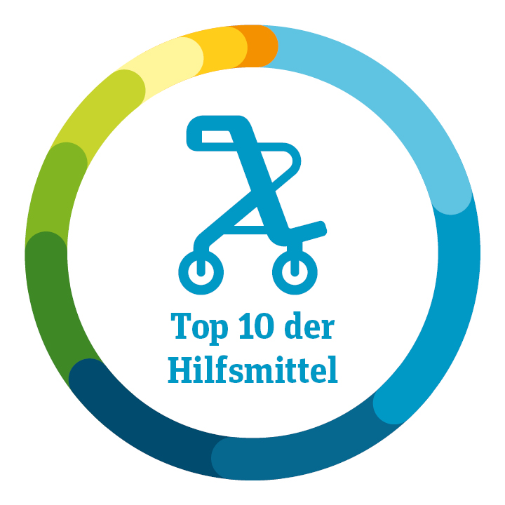 Kreisdiagramm: Top 10 hilfsmittel